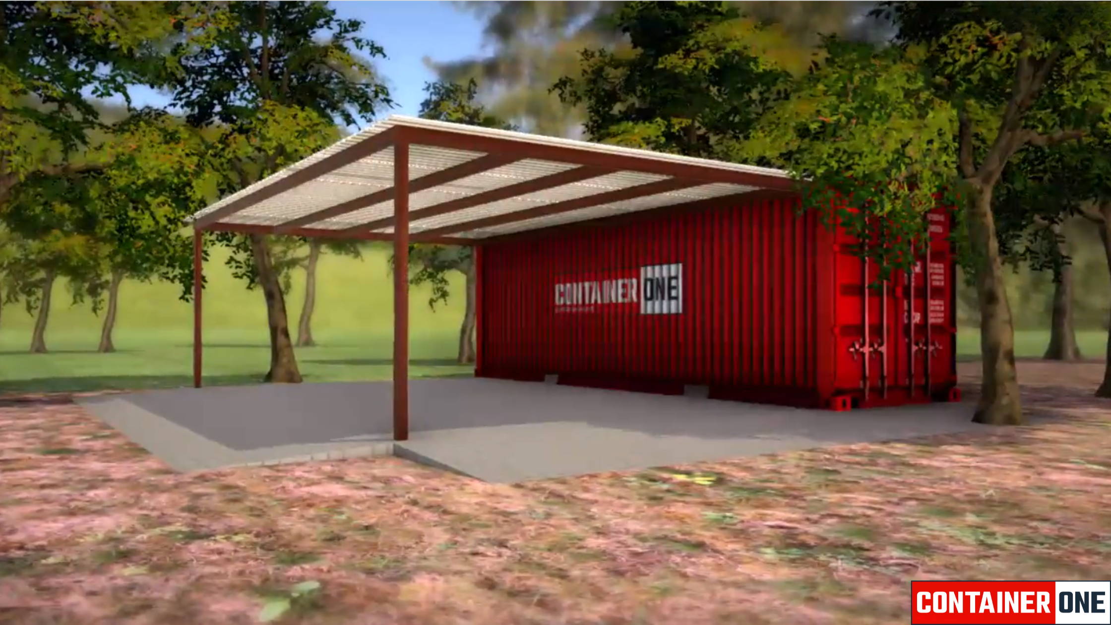 12 Epic Shipping Container Garage and Carport Ideas Container One